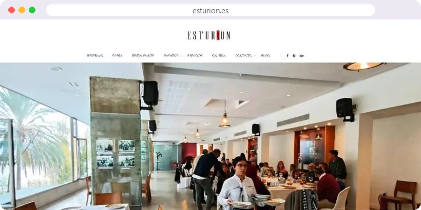 Web de esturion.es