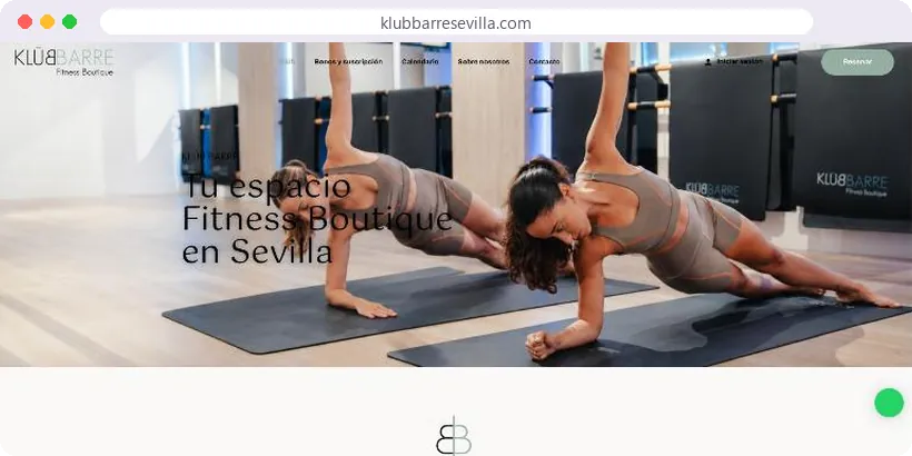 Web de klubbarresevilla.com