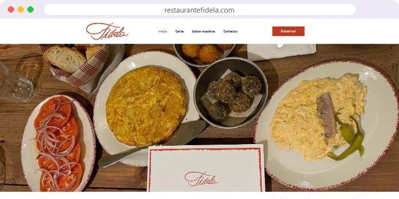 Web de restaurantefidela.com